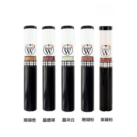 MISS W Perfect Gloss<br/>完美唇蜜 (共5色) - Shark Tank Taiwan 