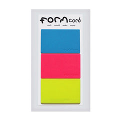 FORMCARD Handy Meltable Bio-Plastic<BR/>多功能隨身塑形凝土 - 黃/淺藍/粉紅