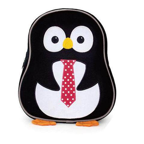 APPLE PARK Backpacks from 100% recycled fabrics - Penguin<BR/>兒童造型背包 - 企鵝