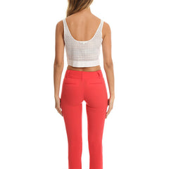 RAG & BONE Lakewood Crop Top<br/>摟空格子短版背心