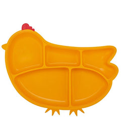 INNOBABY<br/>歡樂小雞矽膠防滑餐盤 (共3色)