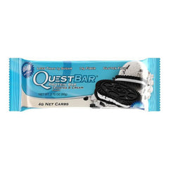 QUEST Protein Bars - Cookies & Cream<br/>高蛋白營養棒 - 奶油夾心餅乾 (12入)