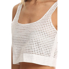 RAG & BONE Lakewood Crop Top<br/>摟空格子短版背心