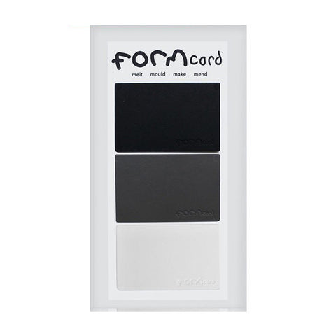 FORMCARD Handy Meltable Bio-Plastic<BR/>多功能隨身塑形凝土 - 灰/白/黑