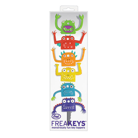 FRED & FRIENDS Freakey<br/>怪獸造型鑰匙套 (6 件組)
