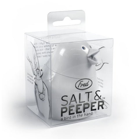 FRED & FRIENDS Salt & Peeper<BR/>一體兩用小白鳥胡椒鹽罐 - Shark Tank Taiwan 
