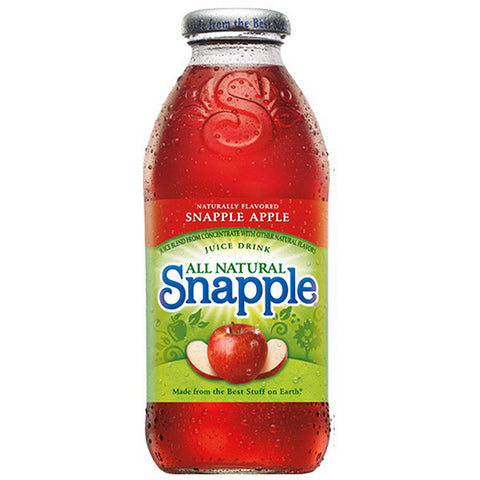 SNAPPLE Apple Juice<br/>思樂寶 蘋果汁飲料 (12瓶/箱) - Shark Tank Taiwan 