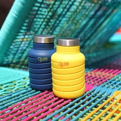 QUE Bottle<br/>2018 新色 - 伸縮水瓶 600ml (共6色)