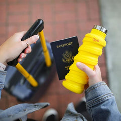 QUE Bottle<br/>2018 新色 - 伸縮水瓶 355ml (共6色)