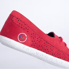 FYE FYE1504<br/>寶特瓶製休閒女鞋 Paris 系列 - 酒紅色