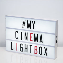 MY CINEMA LIGHTBOX XL Cinema Lightbox<BR/>復古電影院燈箱 - 放大版