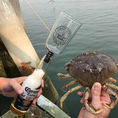 GUZZLE BUDDY Beer Bottle - Borosilicate Glass<BR/>暢飲玻璃啤酒杯