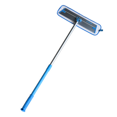 E-CLOTH<br/>深層清潔除菌抗過敏 - 輕量級拖把 120cm + 專用替換拖布 (除菌抗過敏藍布) 替換包