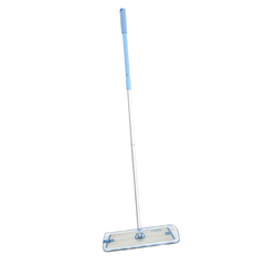 E-CLOTH<br/>深層清潔除菌抗過敏 - 輕量級拖把 120cm + 專用替換拖布 (除菌抗過敏藍布) 替換包