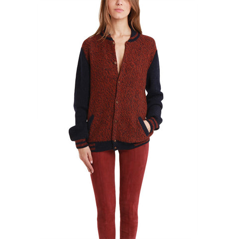 Knitted Varsity Jacket<br/>棒球夾克外套
