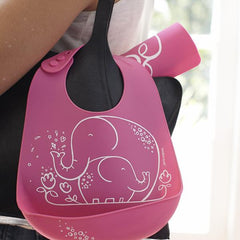 MODERN TWIST<br/>Mini款幼兒圍兜 - 猴子吊單槓