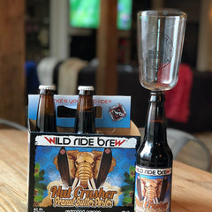 GUZZLE BUDDY Beer Bottle - Borosilicate Glass<BR/>暢飲玻璃啤酒杯