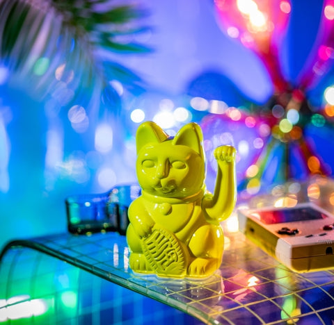 DONKEY PRODUCTS<BR/>幸運繽紛招財貓 -邁阿密之夜系列(亮面黃)