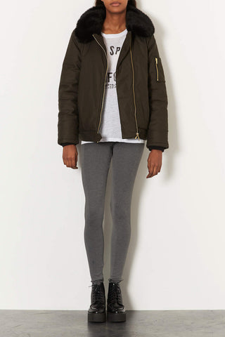 TOPSHOP - Grey Marl Ponte Leggings - Shark Tank Taiwan 