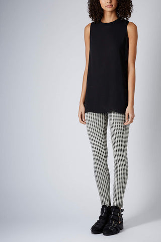 TOPSHOP - Gingham Jacquard Treggings - Shark Tank Taiwan 