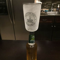 GUZZLE BUDDY Beer Bottle - Borosilicate Glass<BR/>暢飲玻璃啤酒杯
