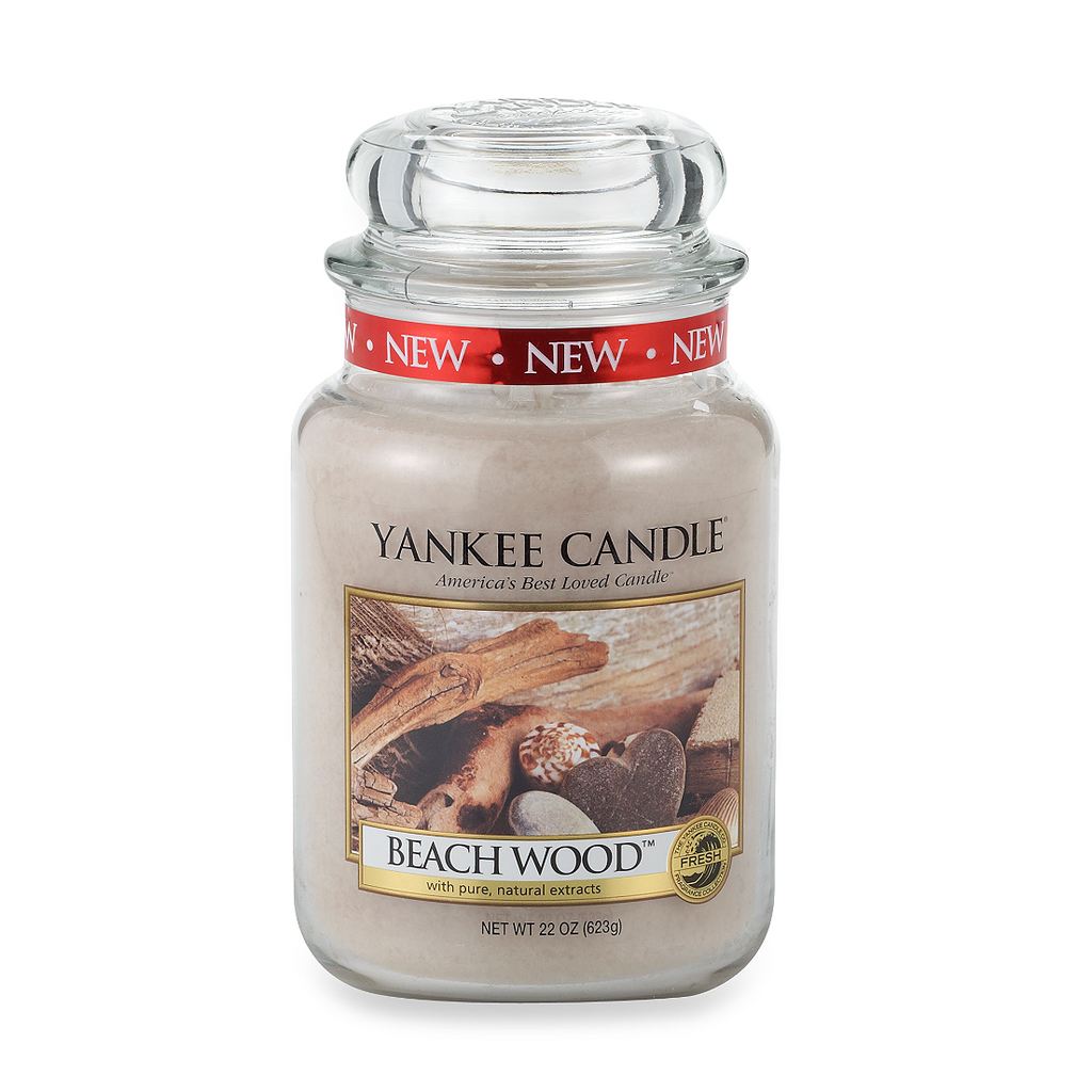 Yankee Candle® Housewarmer® Beach Wood™ Large Classic Candle Jar - Shark Tank Taiwan 歐美時尚生活網