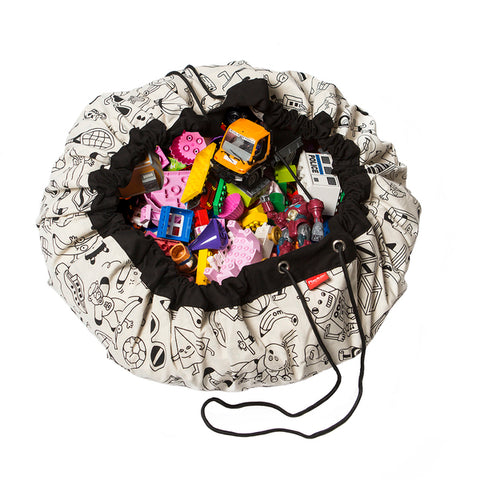 PLAY & GO<br/>玩具整理袋 藝術家聯名款 - 趣味塗鴉