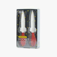 THE DAYDREAMER STUDIO Rocket Spoon & Fork<br/>帶我上月球餐具組