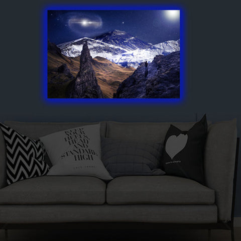 SMRT Home<BR/>LED 掛畫 - UFO