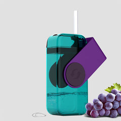 ASOBU Juicy Box<br/>兒童果汁吸管杯 - 紫