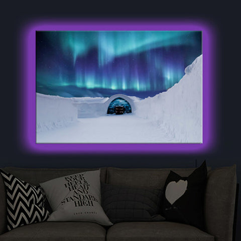 SMRT Home<BR/>LED 掛畫 - lgloo