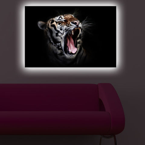 SMRT Home<BR/>LED 掛畫 - Tiger
