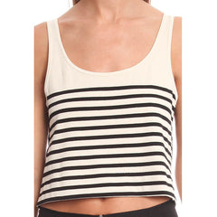 RAG & BONE Avila Crop Top<BR/>短版條紋坦克背心