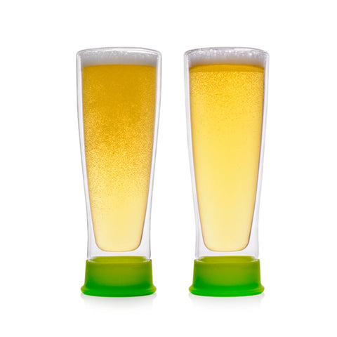 EPARE Beer Glass<br/>13 oz 雙層保冷玻璃啤酒杯 - 2入/裝