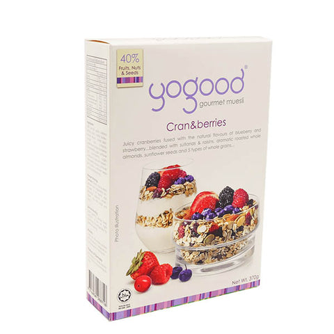 YOGOOD<br/>優纖 - 綜合莓果燕麥片 (2入/組)