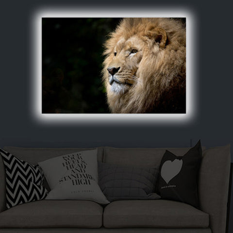 SMRT Home<BR/>LED 掛畫 - Lion