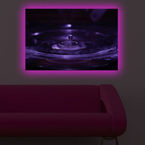 SMRT Home<BR/>LED 掛畫 - Waterdrop