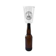 GUZZLE BUDDY Beer Bottle - Borosilicate Glass<BR/>暢飲玻璃啤酒杯