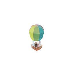 PUKACA<br/>布卡卡手做玩具 - 3D系列 (熱氣球)