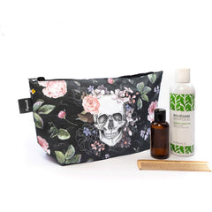 PAPRCUTS.DE Wash bag-Blossoming Afterlife<br/>盥洗包 - 骷髏花