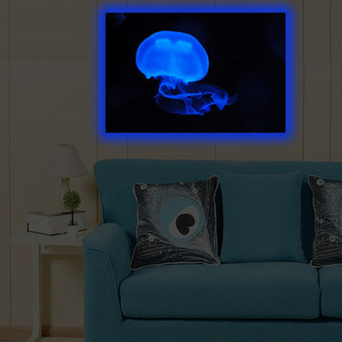 SMRT Home<BR/>LED 掛畫 - Jellyfish