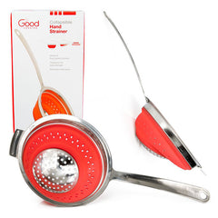 GOOD COOKING Collapsible Handheld Strainer<BR/>折疊式手持過濾器
