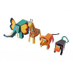 PUKACA<br/>布卡卡手做玩具 - 3D系列 (森林動物)