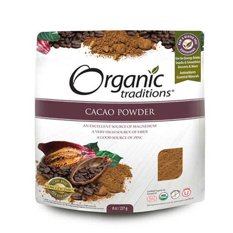 ORGANIC TRADITIONS Organic Cacao Powder<br/>有機思維 有機純可可粉 (2入)