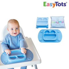 EASYTOTS EasyMat<BR/>防滑矽膠餐盤組 - 餐盤 + 保護蓋 + 收納袋 (共3色)