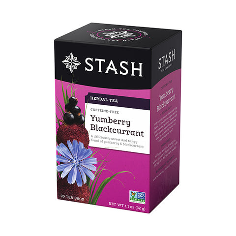 STASH TEA Herbal Tea - Yumberry Blackcurrant<br/>無咖啡因草本黑醋栗楊梅茶 (6盒/組)