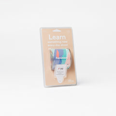 DOIY 100 faccts ticket box-Feminism<br/>100 個你得知道的女權主義