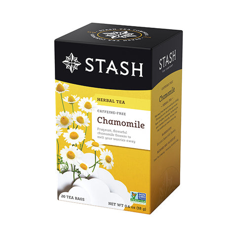 STASH TEA Herbal Tea - Chamomile<br/>無咖啡因草本甘菊茶 (6盒/組)