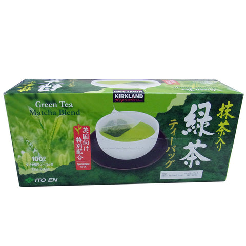 Kirkland Signature Matcha Blend Green Tea 抹茶包 (100入) - Shark Tank Taiwan 