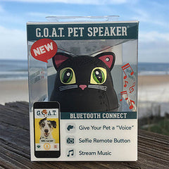 G.O.A.T. Pet Speaker<br/>寵物互動式藍芽音箱 - Blackie the Cat